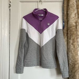 Fila 1/4” Zip Pullover Sweatshirt
